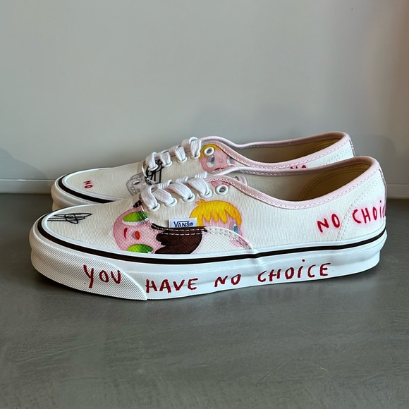 Vans x Javier Calleja OG Authentic L Potting Soil and Blushing Bride Sneakers - Picture 2 of 12